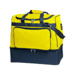 NEW PREMIER SPORT BAG NAVY/YELLOW